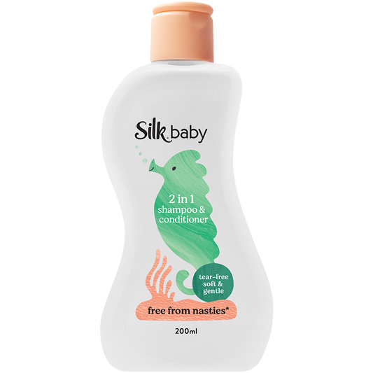 Silk Baby 2 in 1 Shampoo & Conditioner 200ml