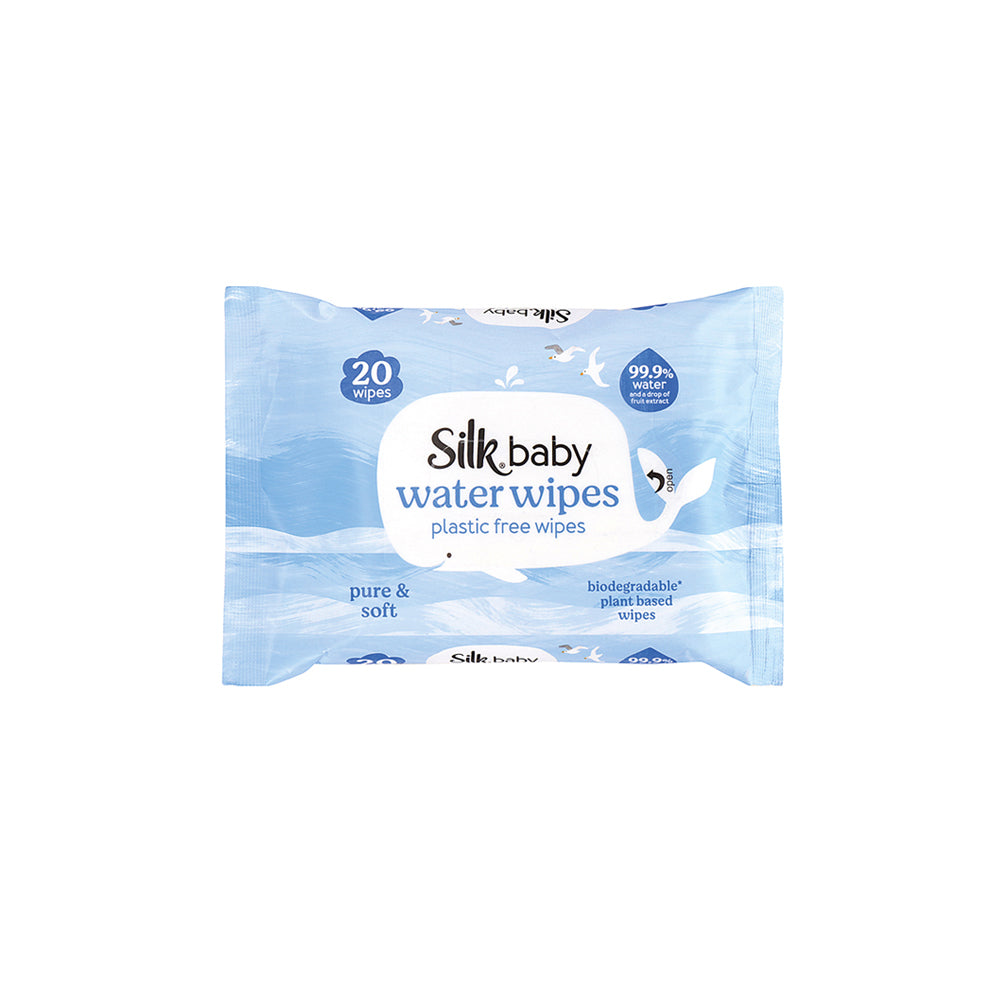 Silk Water Wipes 20’s