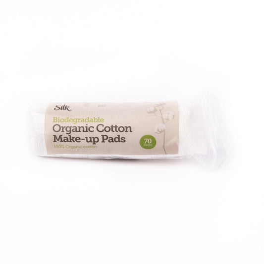 Silk Biodegradable Organic Cotton Make-up Pads 70’s